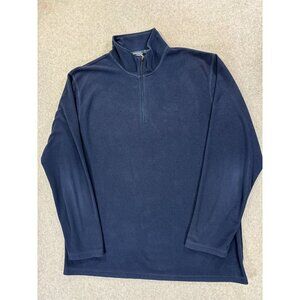 The North Face TKA 100 1/4 Zip Fleece Pullover (Men's‎ XL) Blue